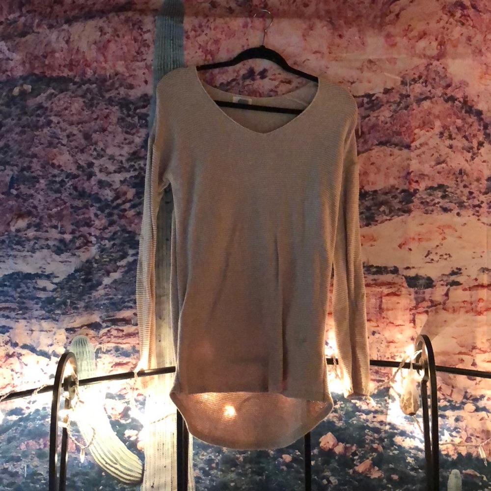 Cream sweater